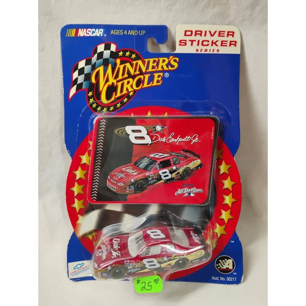 Winners Circle 2002 Dale Earnhardt Jr #8‎ All Star Game Sticker Series Car 1:64